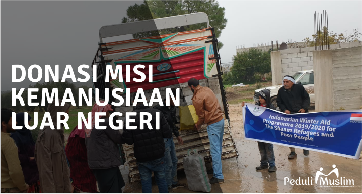 Program Donasi Misi Kemanusiaan Luar Negeri